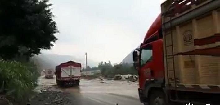 Carretera  Central: Por 10 días priorizan pase de camiones con ayuda humanitaria y alimentos 