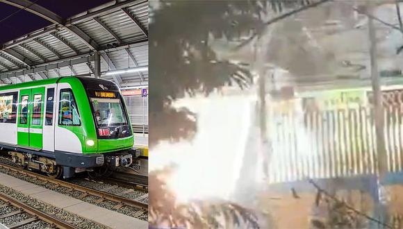El preciso instante de la explosión en el Metro de Lima (VIDEO)