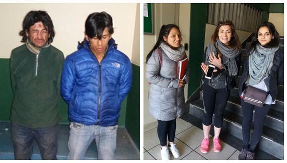 Sujetos caen tras asaltar a turista francesa en Cusco 