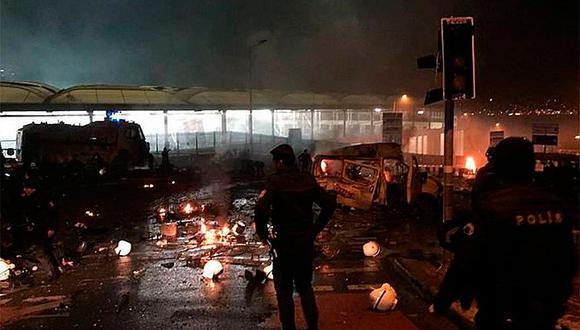 Turquía: ​al menos 20 heridos en una explosión cerca al estadio del Besiktas (VIDEO)