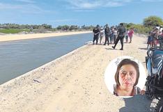 Piura: Mujer se ahoga al caer al canal  Biaggio Arbulú