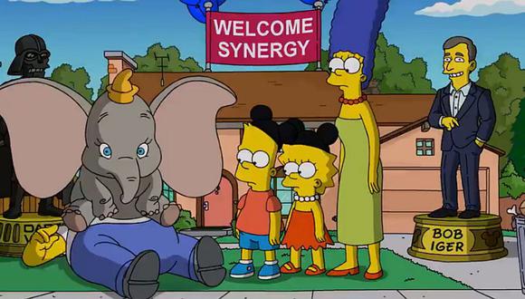 Los Simpson ya son parte de Disney y así lo demuestran (VIDEO)