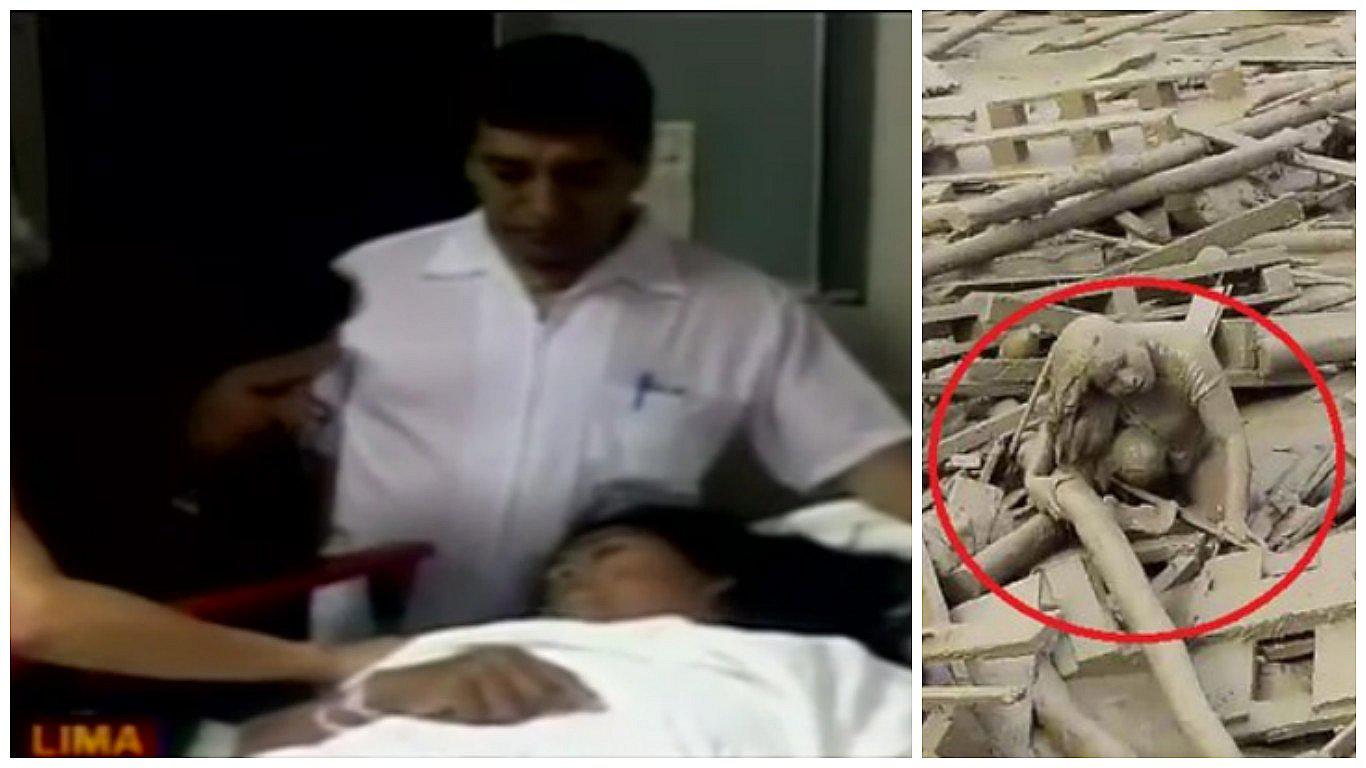 Ministra de Salud visitó a mujer que sobrevivió a huaico (VIDEO)