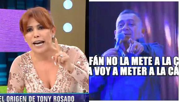 Tony Rosado a Magaly Medina: "Te voy a meter a la cárcel" (VIDEO)