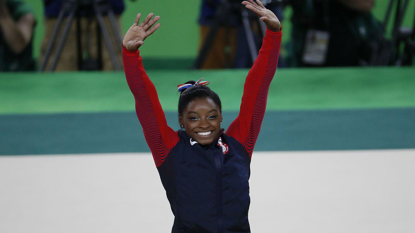 Simone Biles logró su cuarta medalla de oro en Río 2016