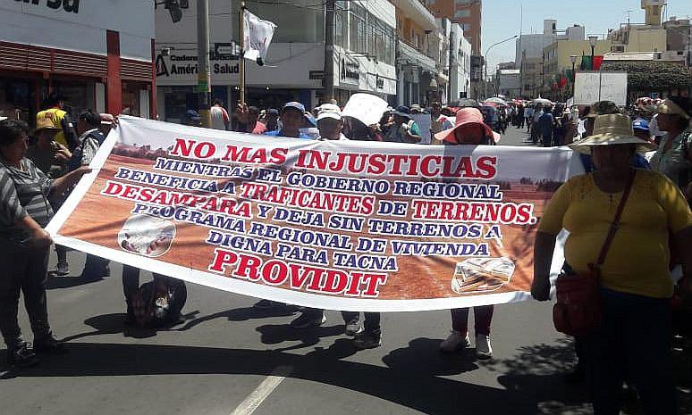 Adjudicatarios del Providit vendieron los lotes dados por el GRT