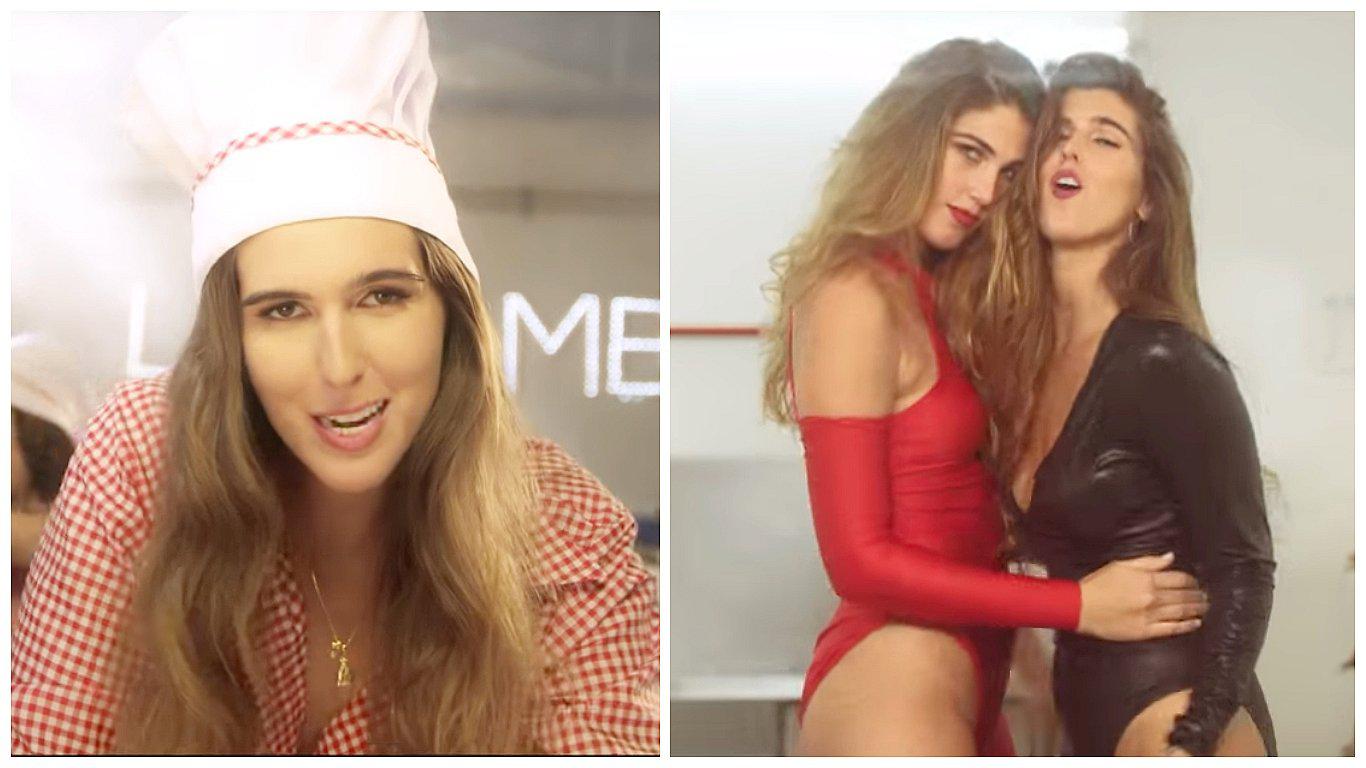 Hijas de Bárbara Cayo causan furor con sexy videoclip para promocionar su panetón (VIDEO)