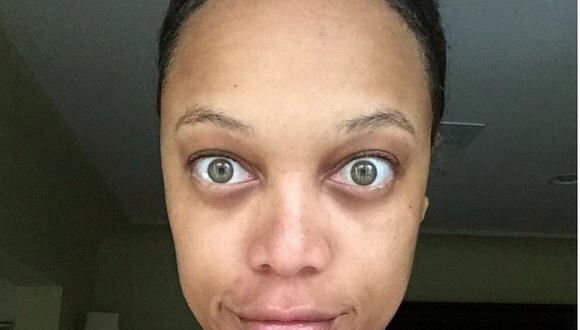 Tyra Banks publica foto sin maquillaje para desenmascarar mitos de la belleza 