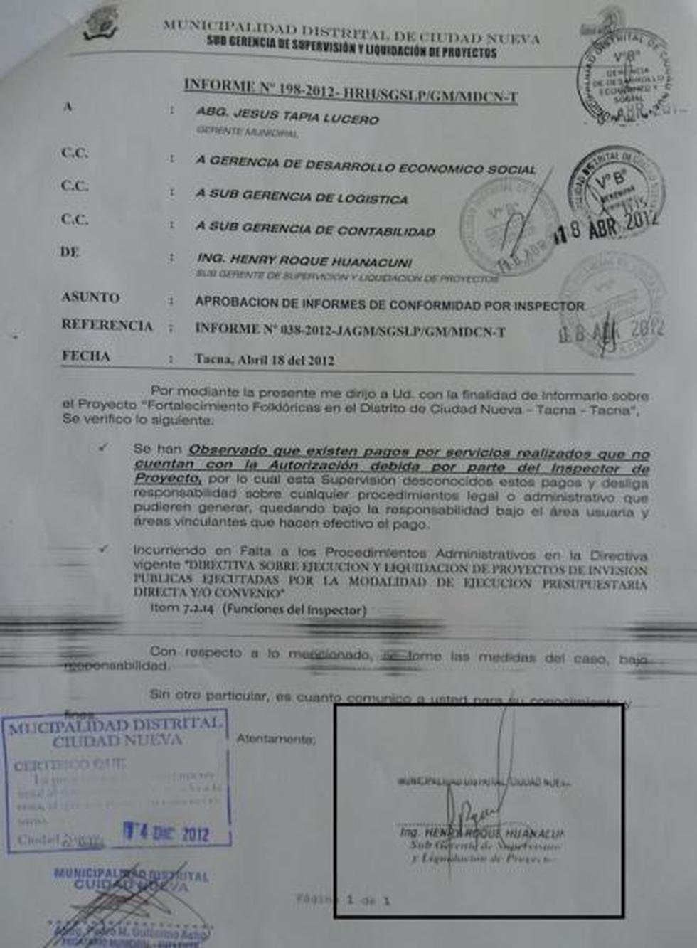 Falsifican firmas para aumentar presupuesto de proyecto