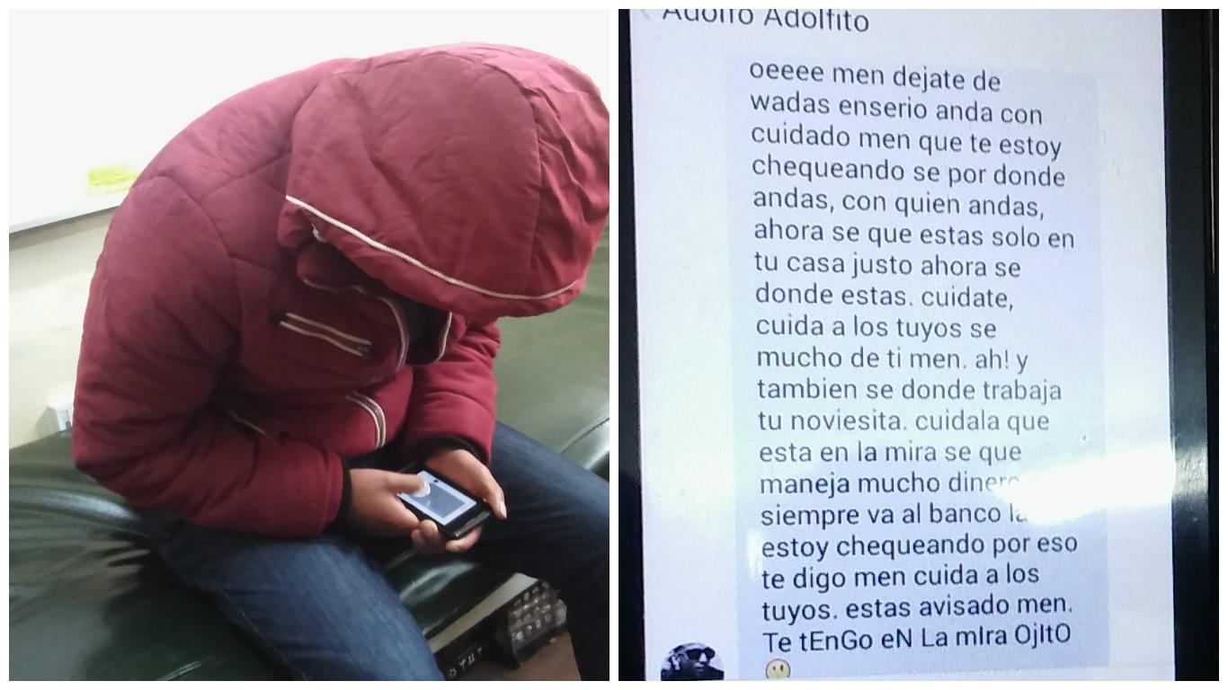 Delincuentes usan facebook para amenazar a pareja 