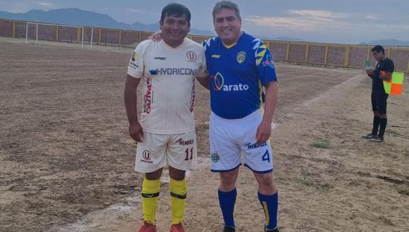 Los burgomaestres de Virú y Chao, Javier Mendoza y Juan Carlos Soles, respectivamente, ingresaron a defender los colores de El Inca y “U” Nuevo Chao.