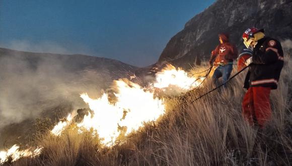 Incendios forestales en Ayacucho