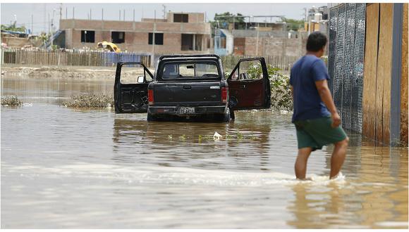 Indeci: Más de 618 mil peruanos podrían ser afectados por lluvias en próximos tres meses