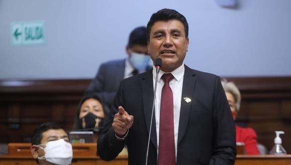 Óscar Zea también es congresista de Perú Libre. (Congreso)