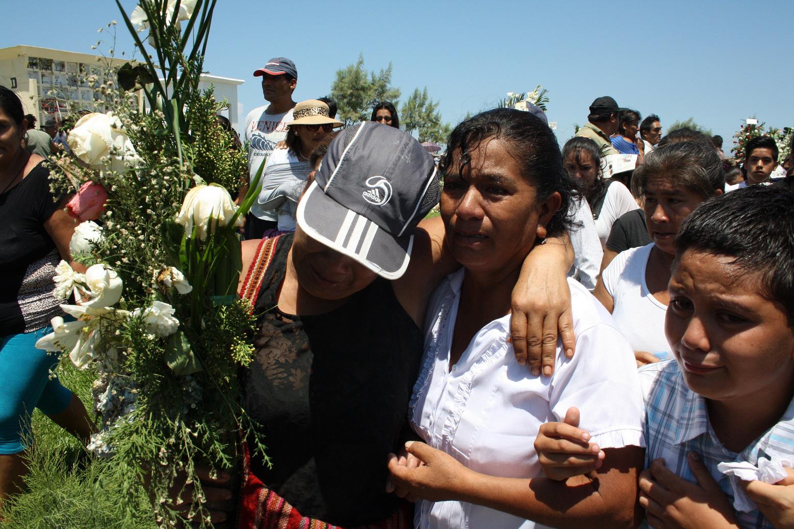 Dieron adiós a chiclayanos que perecieron en Huarmey
