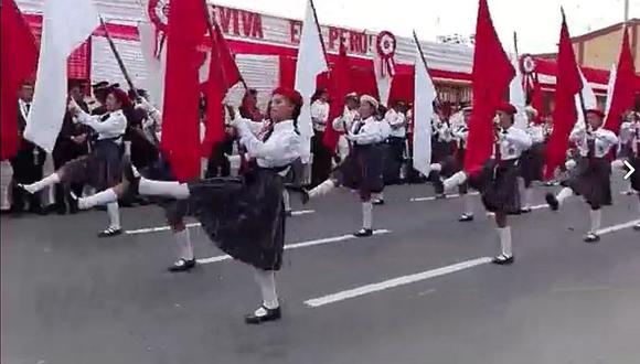 Tumbes: Imágenes del desfile militar por Fiestas Patrias
