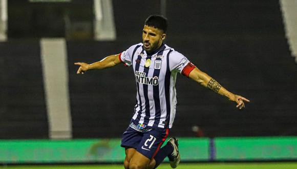 Josepmir Ballón anotó el 1-1 de Alianza Lima vs. Atlético Grau. (Foto: Liga de Fútbol Profesional)