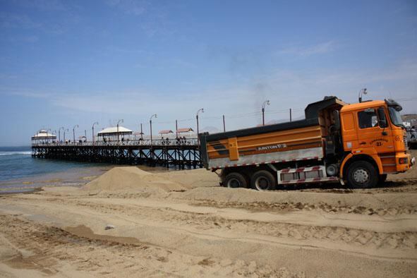 "Entierran vivo a Huanchaco"