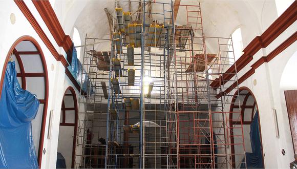 Inician trabajos en Iglesia Santa Ana (FOTO) 