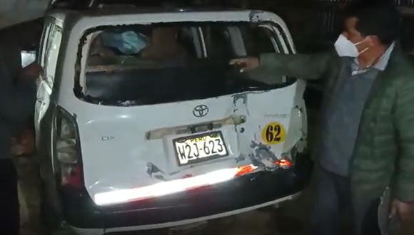 Vehículo quedó  destrozado   VIDEO: Adrián Zorrilla