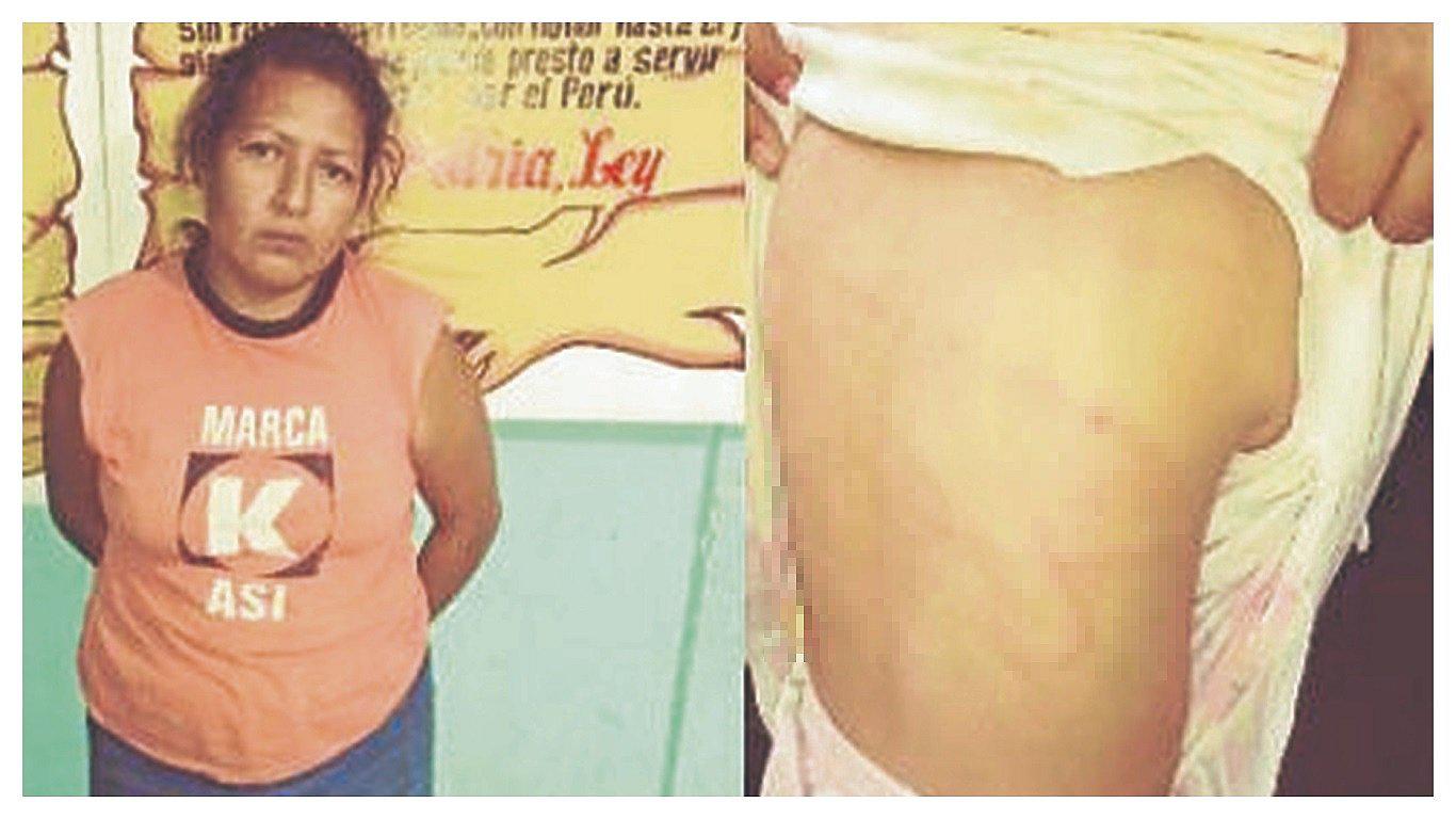 Arrestan a una madre por golpear salvajemente a su hija de dos años de edad 