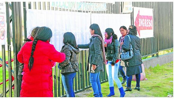 ​6847 docentes de Junín postularán a 1244 plazas de la escala magisterial
