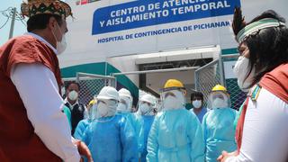 Entregan Centro de Atención Temporal para pacientes con COVID-19 en Pichanaqui