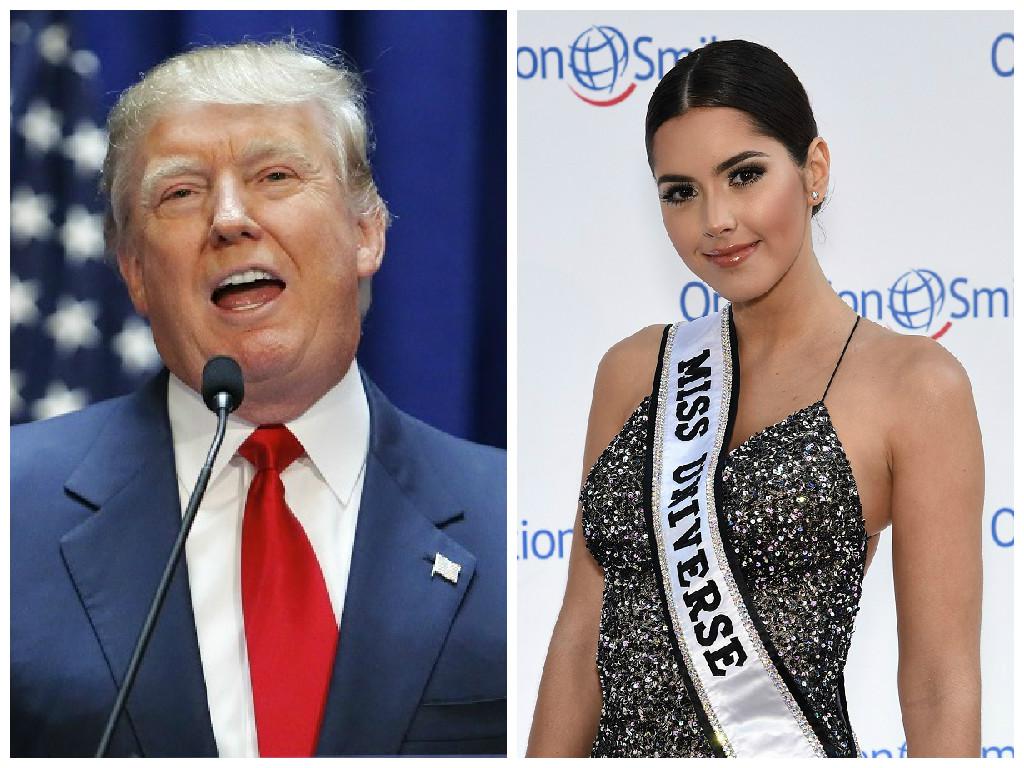 ​Miss Universo Paulina Vega califica de "hirientes" comentarios de Donald Trump 