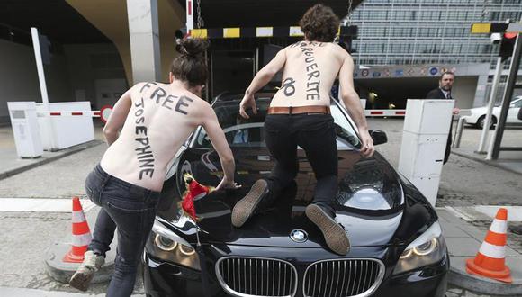 Activistas europeas de Femen encarceladas en Túnez serán liberadas