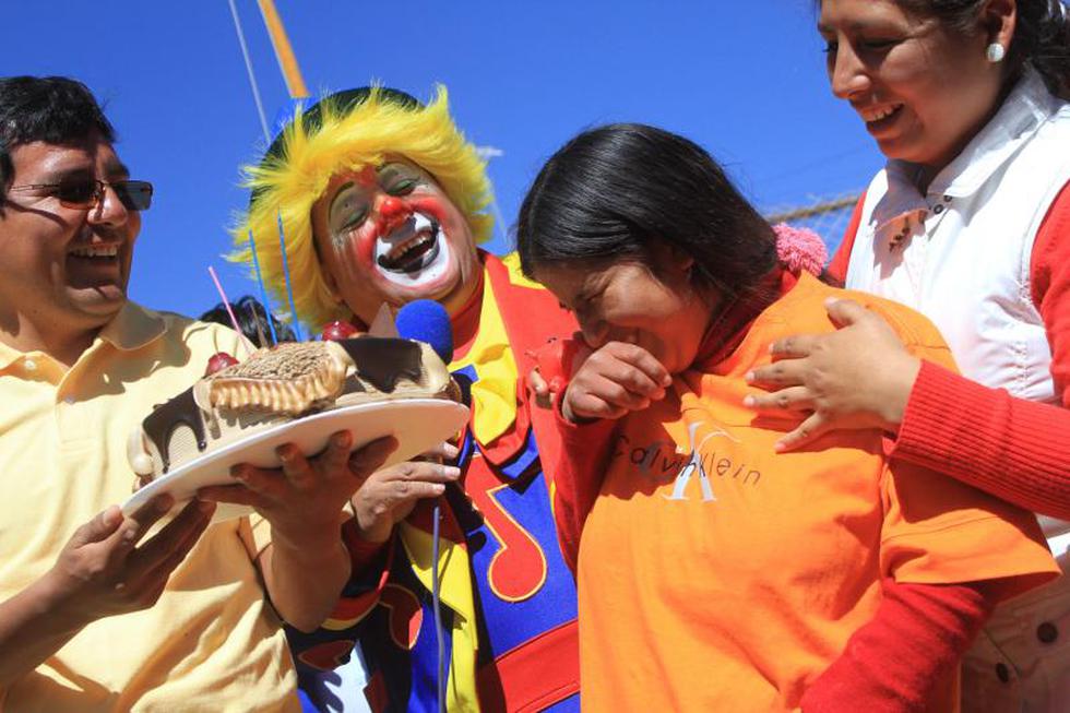Orates de Huancayo celebran con 'hora loca' (FOTOS)
