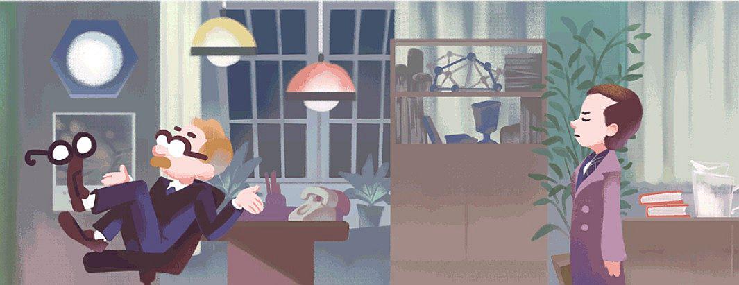 Google celebra el aniversario de la película 'Office Romance' con doodle