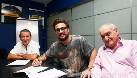 Daniel Osvaldo se convirtió en jugador de Boca Juniors