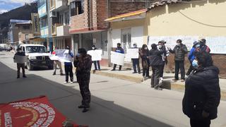 Huancavelica: Trabajadores de la Dirección Regional de Educación exigen les entreguen local nuevo