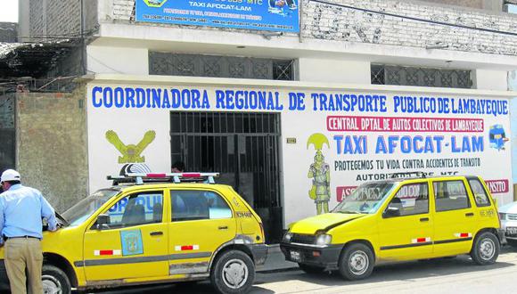 8 de 10 taxistas pagan cupos en Chiclayo