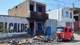 Pisco: Fuego arrasa con taller de tapicería en calle Cieneguilla