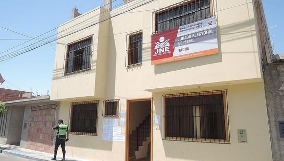Solo dos partidos han presentado sus listas ante el JEE Tacna