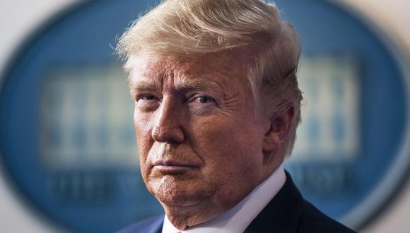 El presidente de Estados Unidos, Donald Trump, está siendo cuestionado por su manejo de la pandemia de coronavirus. (EFE/EPA/JIM LO SCALZO).