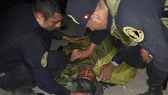 Policía cae a un barranco cuando regresaba de Chachapoyas a Chiclayo (VIDEO)