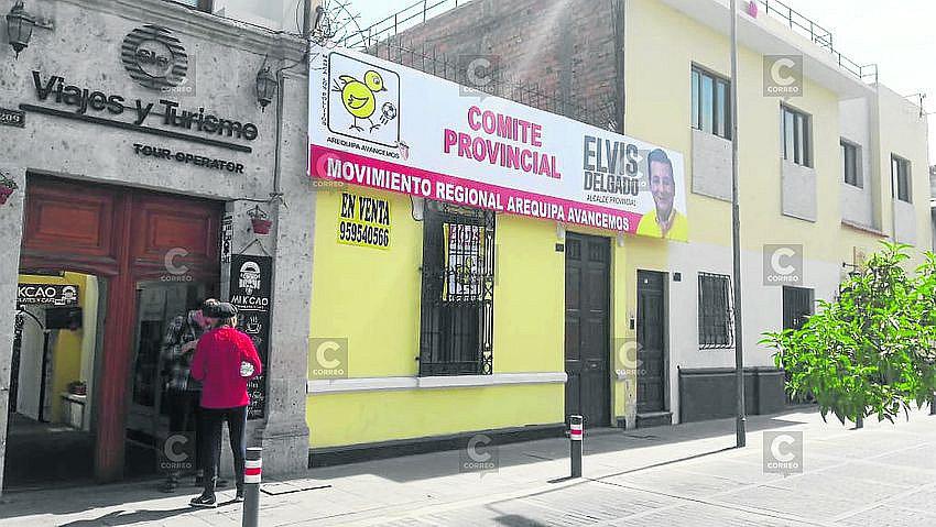 Arequipa Avancemos atenta contra ornato del Centro Histórico