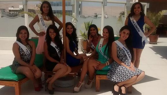 Ocho bellas señoritas disputarán la corona de "Miss Turismo 2016"