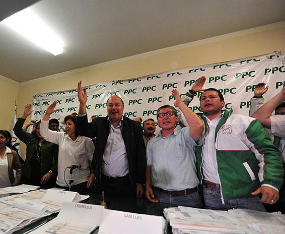 ONPE al 100%: PPC ganó las elecciones de regidores