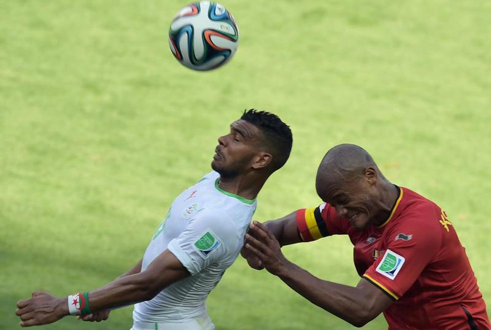 Los mejores momentos del partido Bélgica - Argelia (FOTOS)