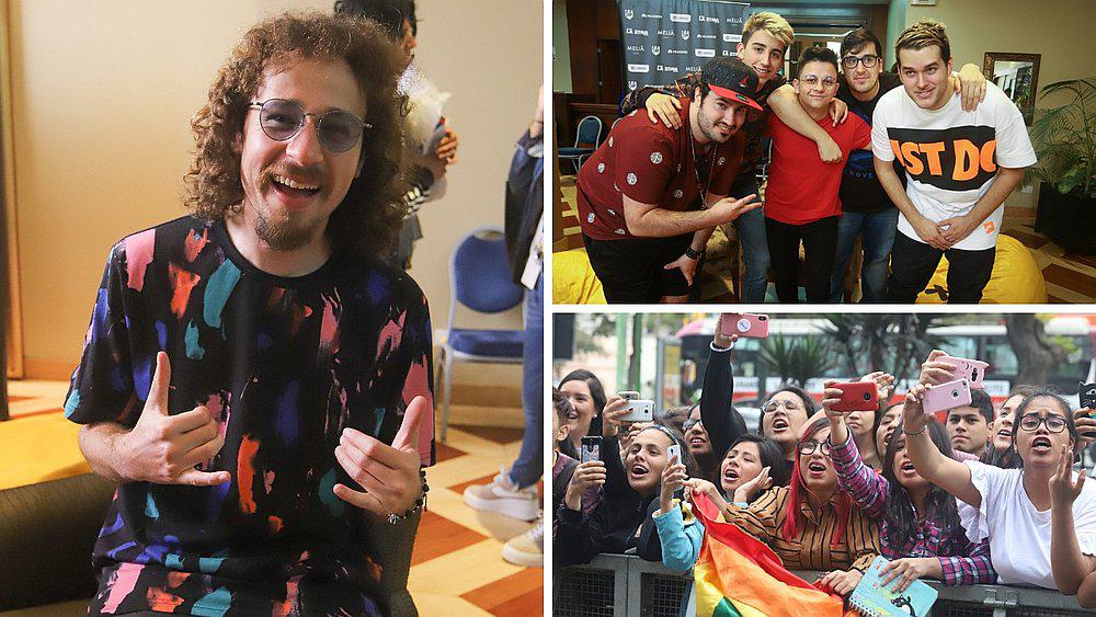 Youtubers famosos llegaron a Lima para el Entel Media Fest (VIDEOS)