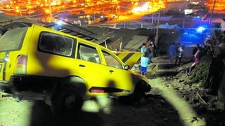 Policía protagoniza accidente vehicular en Chimbote