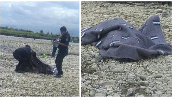Hallan cuerpo de sujeto que cayó al río durante 'lavatorio' de familiar fallecido (VIDEO)