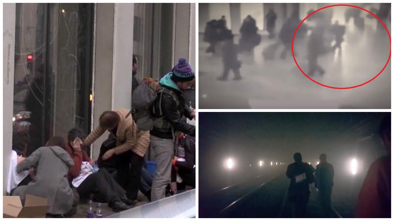 Atentados en Bélgica: Así fue una de las explosiones en aeropuerto de Bruselas (VIDEO)