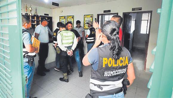 Tres agentes son detenidos como parte de la investigación que se sigue por el asesinato del agente PNP Luis Seminario.