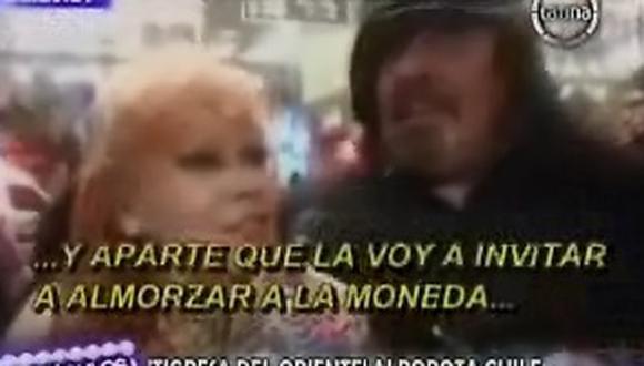 Chile: Tigresa del oriente besó a hermano de Piñera