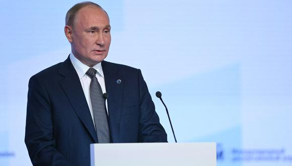 El presidente de Rusia Vladimir Putin. (Foto: Maksim BLINOV / AFP)