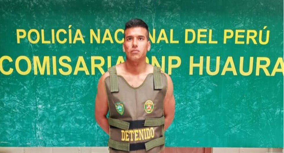Alex Robert Cotrina Solis registra antecedentes por violencia familiar. (Foto: PNP)